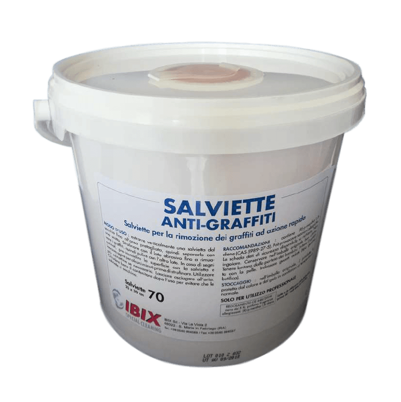 Salviette Antigraffiti IBIX BIOCARE